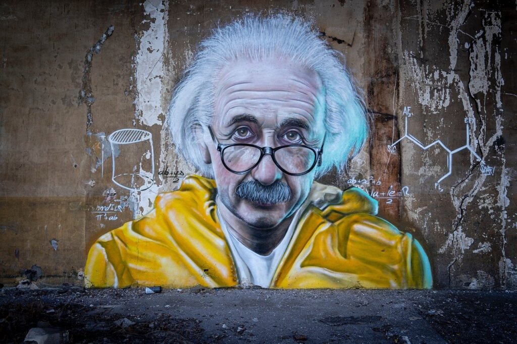 wall, graffitti, einstein, man, scientist, einstein, einstein, einstein, einstein, einstein, scientist, scientist